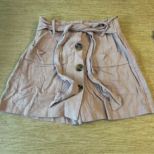 Blush colored skort by Mustard Seed in small.